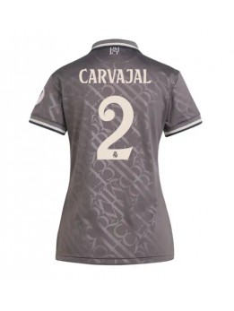 Real Madrid Daniel Carvajal #2 Replika Tredje Kläder Dam 2024-25 Kortärmad